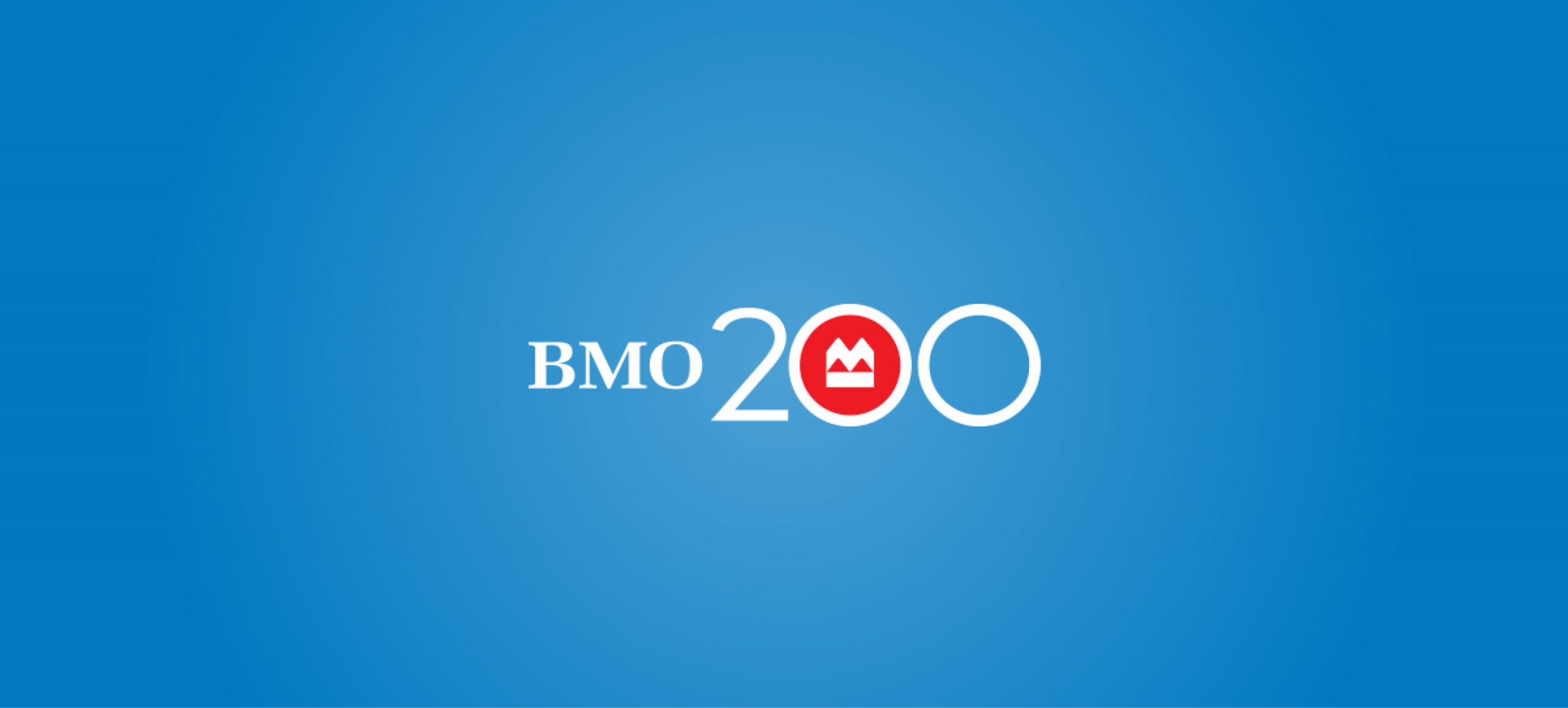 The BMO 200 logo is shown on a blue background