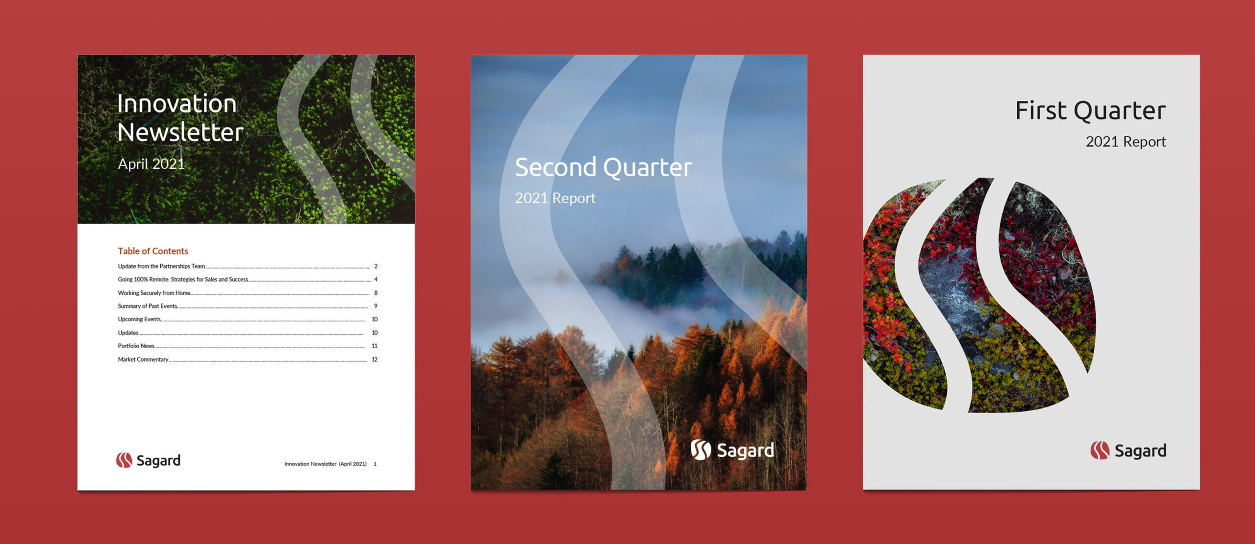 Sagard's investor report and ongoing communication templates.